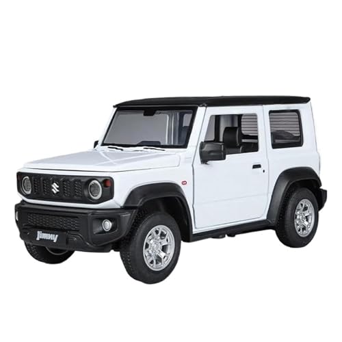 Für Jimny 1:24 Sportlegierung Druckgussmodelle Hobby-Kollektion Wohnkultur Modegeschenke(White) von AQMUZE