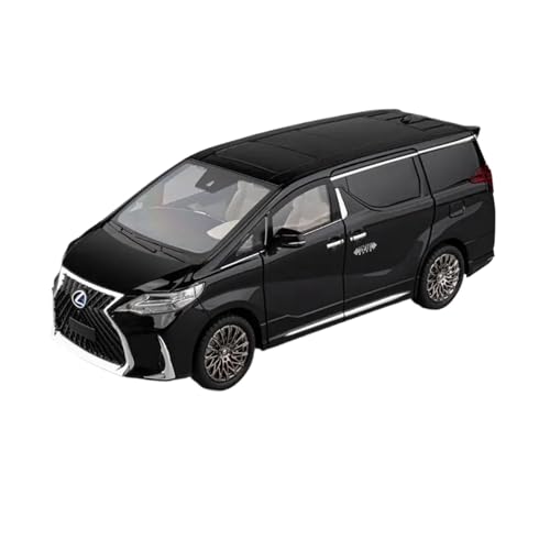 Für Lexus LM300 1:18 Legierung Automodell Druckguss Beleuchtung Dekoration(Black) von AQMUZE