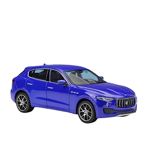 Für Maserati Levante SUV 1 24 Legierung Klassisches Druckgussmodell Metall Kinderspielzeug Geschenkkollektion(Blau) von AQMUZE