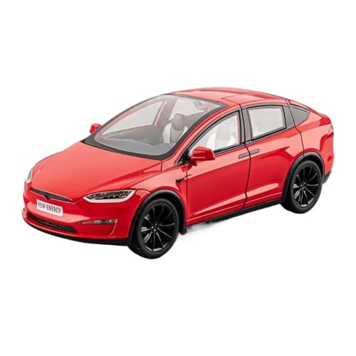 Für Modell TSL X 1:24 Druckgussmodell Hobby Collection Home Decoration New Energy(Red) von AQMUZE