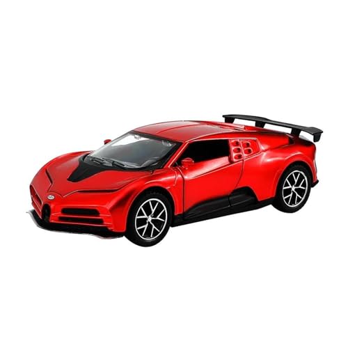 Für Modelo De Coche De Aleación Fundida A Presión Bugatti 1:32 Réplica Del 110 Aniversario Pieza De Coleccionista(Red) von AQMUZE