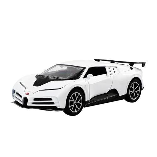 Für Modelo De Coche De Aleación Fundida A Presión Bugatti 1:32 Réplica Del 110 Aniversario Pieza De Coleccionista(White) von AQMUZE