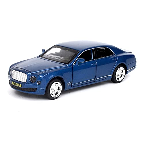 Für Mulsanne 1 32 Alu-Automodell 6 Offene Türen Mit Sound-Light-Spielzeugfahrzeug-Geschenkkollektion Für Kinder(Blau) von AQMUZE