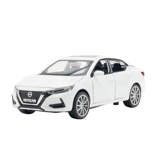 Für Nissan 1:32 Druckguss-Legierung Automodell Sammlung Wohnkultur(White) von AQMUZE