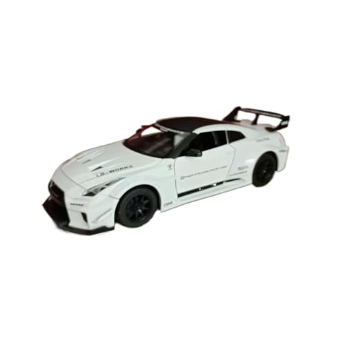 Für Nissan Ares GTR 1:24 Roadster Legierung Auto Metall Ornament Geburtstag Geschenk(White) von AQMUZE