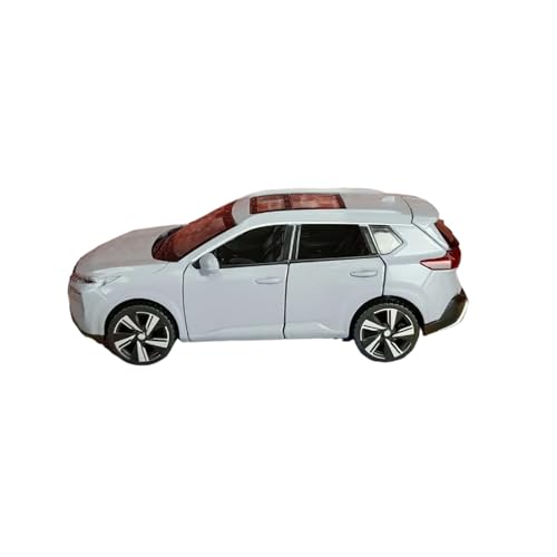 Für Nissan X-Trail 1:32 Legierung Automodell SUV SUV Sechstürer Mit Sound Und Rücklicht(Gray) von AQMUZE