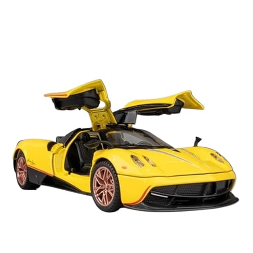 Für Pagani Huayra Dinastia 1/32 Legierung Modell Druckguss Geschenk(Yellow) von AQMUZE