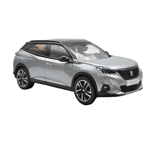 Für Peugeot 2008 GT 1:43 Druckgusslegierung Simulation Statisches Automodell Weihnachtsmetallschmuck Home von AQMUZE