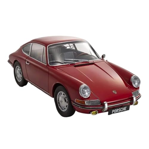 Für Porsche 911 1964 1:18 Legierung Druckguss Auto Modell Sammlung Hobby Dekorationen Statische Souvenirs(Red) von AQMUZE