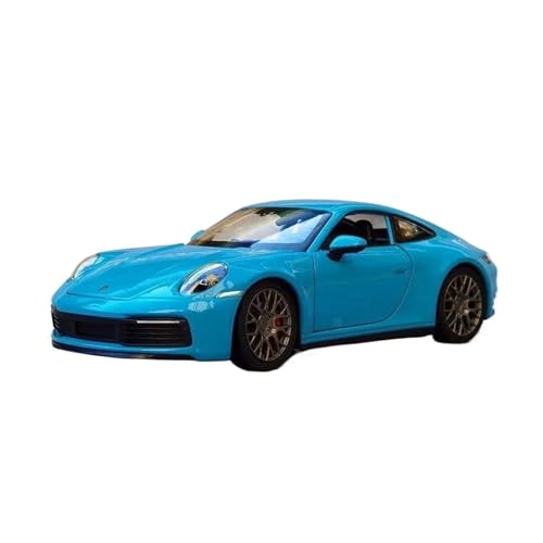 Für Porsche 911 Carrera 1:24 Druckguss Metall Simulation Auto Modell Geschenke(Blue) von AQMUZE
