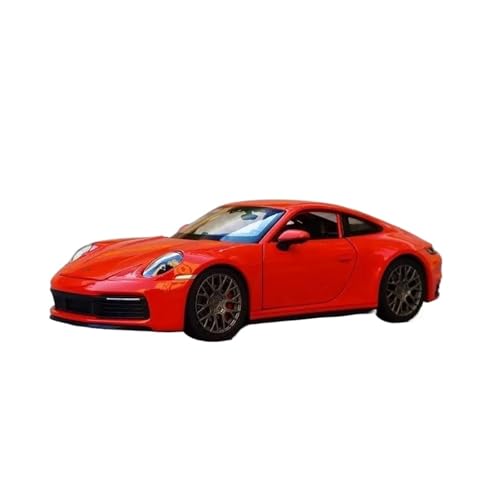 Für Porsche 911 Carrera 1:24 Druckguss Metall Simulation Auto Modell Geschenke(Red) von AQMUZE