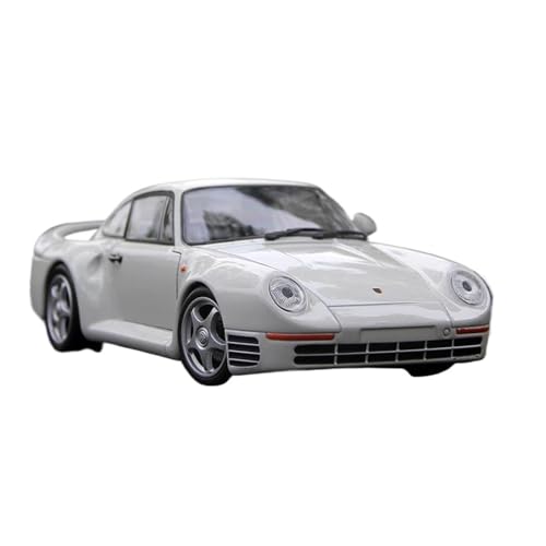 Für Porsche 959 1:24 Legierung Sportwagen Modell Druckguss Simulation Sammlerstücke Dekorative Geschenke(White) von AQMUZE