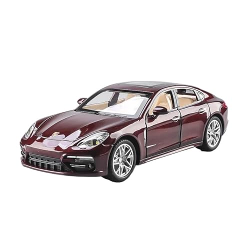Für Porsche Panamera 1:24 Legierung Druckguss Modell Auto Innenausstattung Sammlerstücke Hobby Urlaub Geschenke(Red) von AQMUZE