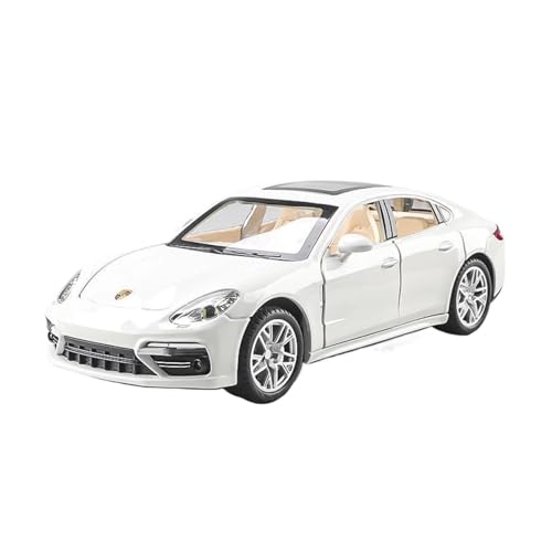Für Porsche Panamera 1:24 Legierung Druckguss Modell Auto Innenausstattung Sammlerstücke Hobby Urlaub Geschenke(White) von AQMUZE