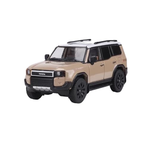 Für Prado 250 SUV 1:64 Geländewagen Druckgusslegierung Modell Simulation Statische Sammlerstück Gedenk(Brown) von AQMUZE