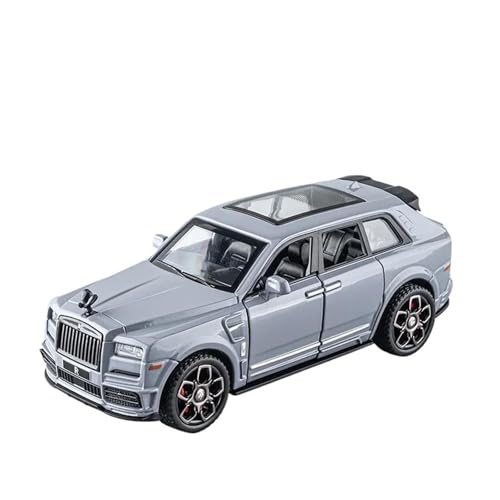 Für Rolls-Royce Cullinan 1:36 Druckguss-Metalllegierung Automodell Soundlampe Pull Back Geschenksimulation von AQMUZE