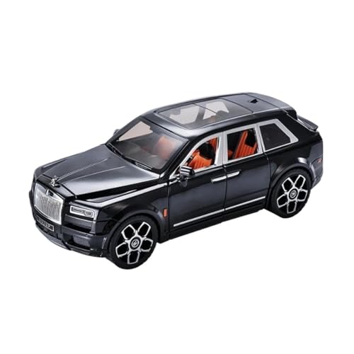 Für Rolls-Royce SUV Cullinan 1:20 Druckguss-Metall-Automodell Sammlergeschenke(Black) von AQMUZE