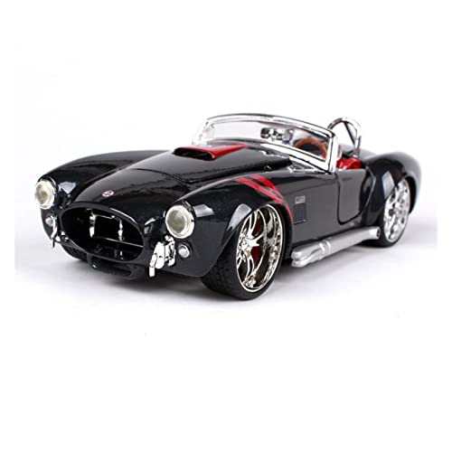 Für Shelby 427 Modifiziertes Cabrio Oldtimer Retro Auto 1 24 Legierung Modellsammlung von AQMUZE