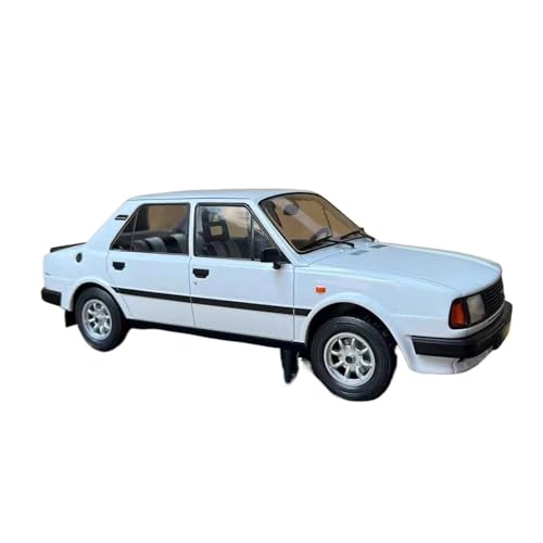 Für Skoda 130l 1980 Maßstab 1:18 Druckgusslegierung Statisches Automodell Simulation Weihnachtsdekoration von AQMUZE