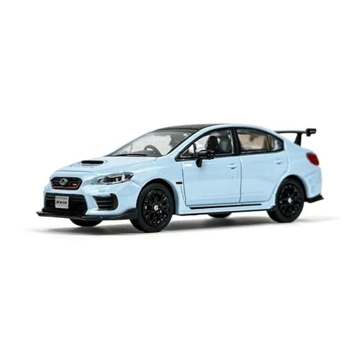 Für Subaru WRX STI S208 1:64 Legierung Automodell Sammler Souvenir Fahrzeug(Blue) von AQMUZE