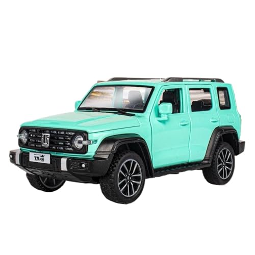 Für Tank 300 Explorer Off-Road SUV 1:32 Metall Auto Modell Home Fashion Dekoration Geburtstag Geschenk(Green) von AQMUZE