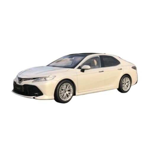 Für Toyota Camry 1:18 Miniatur-Simulationsauto Statisches Modell Sammlerstück Dekoratives Ausstellungsstück(White) von AQMUZE