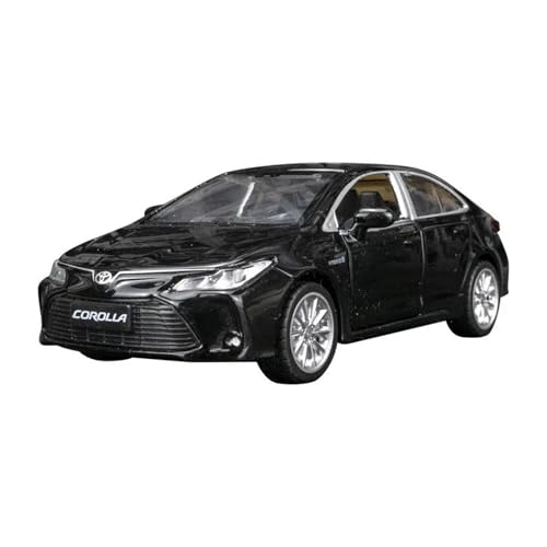 Für Toyota Corolla 1:33 Druckgusslegierung Auto Hybrid Modell Sammlung Geburtstagsgeschenk(Black) von AQMUZE