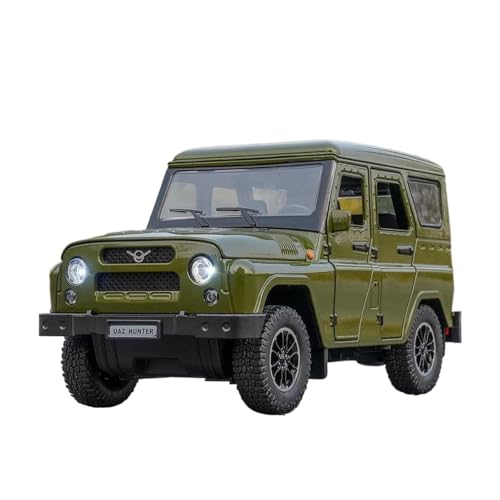 Für UAZ Hunter 1:18 Legierung Auto Modell Sammlung Souvenir Ornament Fahrzeug Für UAZ Hunter 1:18 Legierung Auto Modell Sammlung Souvenir Ornament Fahrzeug von AQMUZE