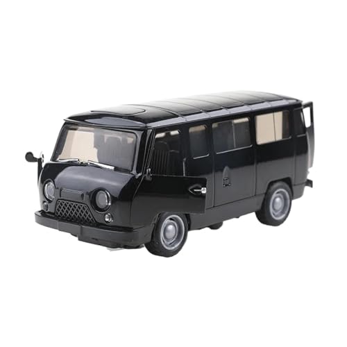Für UAZ Traveller Bus 1 36 Druckgusslegierung Modell Sound- Und Lichtsimulation Sammlung Gedenk(Black) von AQMUZE