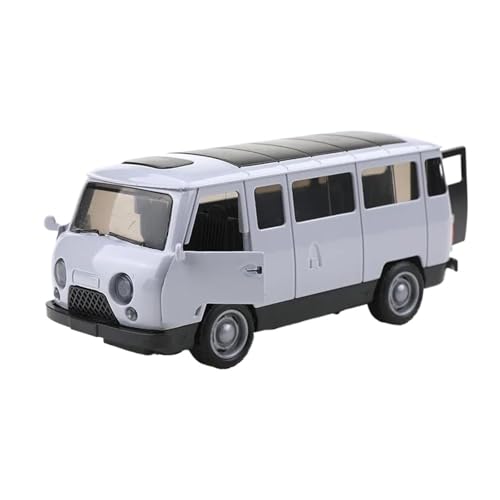 Für UAZ Traveller Bus 1 36 Druckgusslegierung Modell Sound- Und Lichtsimulation Sammlung Gedenk(Gray) von AQMUZE