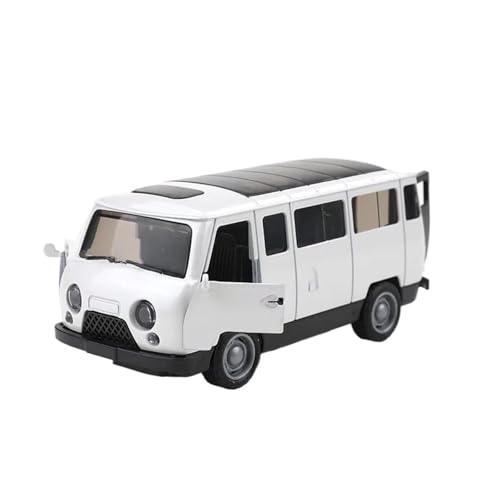 Für UAZ Traveller Bus 1 36 Druckgusslegierung Modell Sound- Und Lichtsimulation Sammlung Gedenk(White) von AQMUZE
