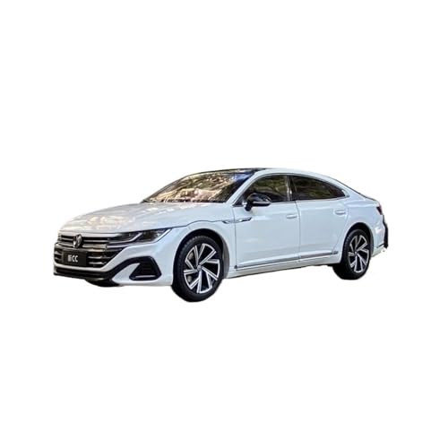 Für Volkswagen CC 2021 1:18 Miniatur Simulation Auto Statische Modell Raum Dekoration Sammlung(White) von AQMUZE