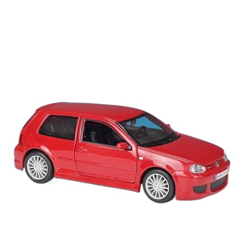 Für Volkswagen Golf GTI R32 1:24 Metalldruckguss-Automodell Sammlergeschenk(Red) von AQMUZE