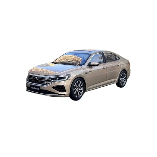 Für Volkswagen Passat 1:18 Legierung Auto Simulation Modell Druckguss Metall Statische Sammlung(Champagne) von AQMUZE