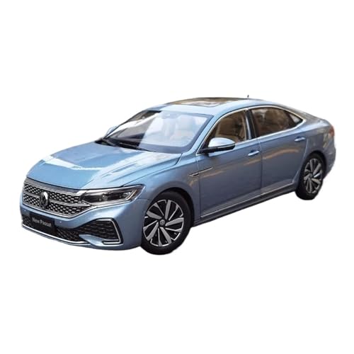 Für Volkswagen Passat 2022 1:18 Druckguss Metall Statische Vollöffnung Auto Modell Sammlung(Blue) von AQMUZE