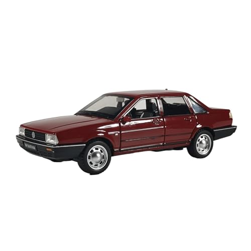 Für Volkswagen Santana 1:32 Metall Auto Modell Home Fashion Dekoration Geburtstag Geschenk(Red) von AQMUZE