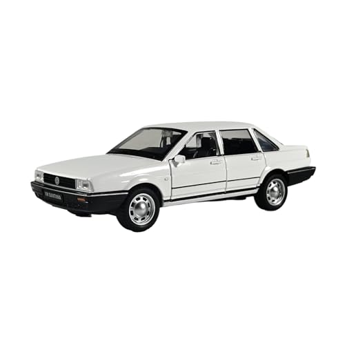 Für Volkswagen Santana 1:32 Metall Auto Modell Home Fashion Dekoration Geburtstag Geschenk(White) von AQMUZE