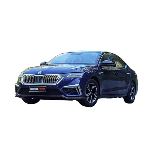 Für Volkswagen Skoda Octavia PRO 1:18 Druckgusslegierung Statisches Automodell Hobby Heimdekoration(Blue) von AQMUZE