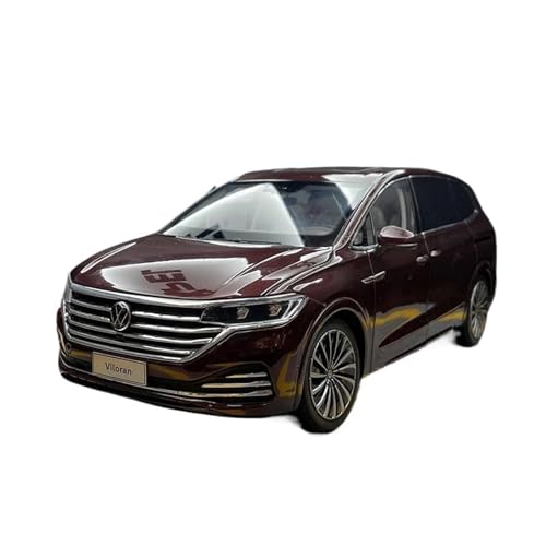 Für Volkswagen Viloran 2024 1:18 Druckguss Metall Auto Modell Sammler Geschenke(Red) von AQMUZE