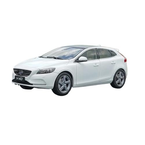 Für Volvo V40 1:18 Legierung Auto Simulation Modell Druckguss Metall Statische Sammlung von AQMUZE
