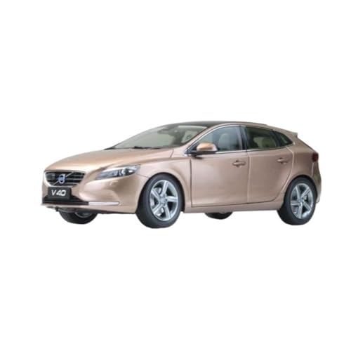 Für Volvo V40 1:18 Miniatur Simulation Auto Statische Modell Raum Dekoration Sammlung(Brown) von AQMUZE