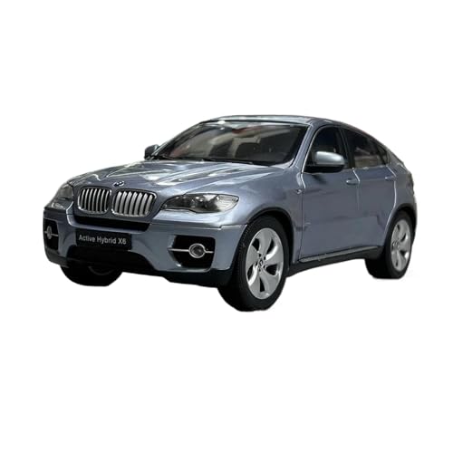 Geeignet Für 1:18 BMW X6 Volltür Metall Druckguss Statische Auto Modell Simulation Display(Gray) von AQMUZE