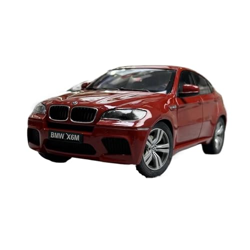 Geeignet Für 1:18 BMW X6 Volltür Metall Druckguss Statische Auto Modell Simulation Display(Red) von AQMUZE