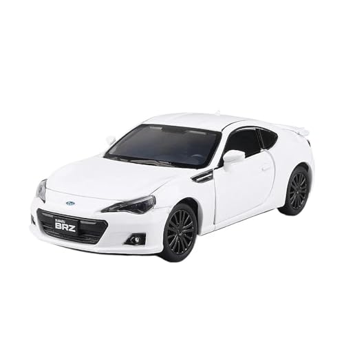 Geeignet Für BRZ 1/32 Legierungssportwagenmodell Druckguss-Simulationssammlung Ton- Und Lichtdekoration(White) von AQMUZE