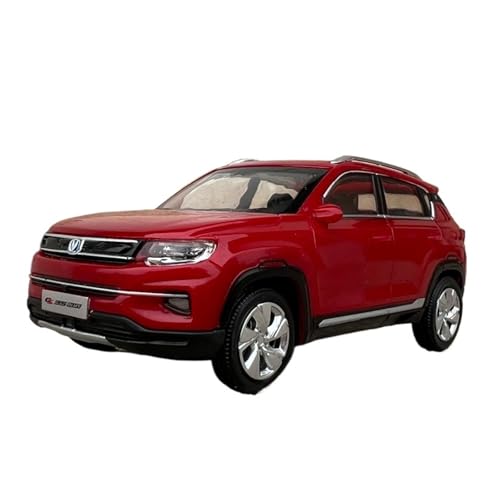 Geeignet Für Changan CS35PLUS Modellauto Im Maßstab 1:43 Statische Modellraumdekoration(Red) von AQMUZE