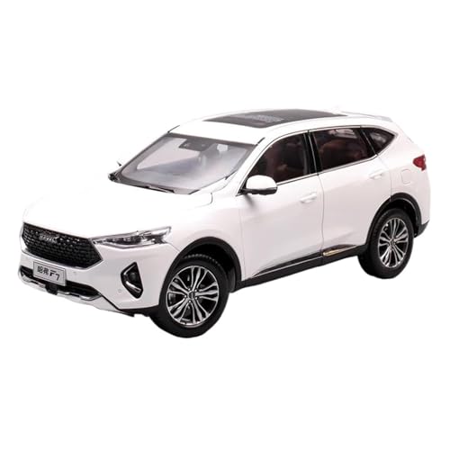 Geeignet Für Great Wall Haval F7 1:18 Legierung Auto Simulation Modell Druckguss Metall Statische Sammlung(White) von AQMUZE