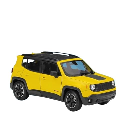 Geeignet Für Jeep 1:24 Automodelle Aus Metalldruckguss Sammlergeschenke(Yellow) von AQMUZE