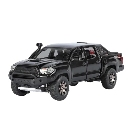 Geeignet Für Tacoma Pickup 1:32 Metallmodell Druckguss Sound Und Licht Simulation Sammlergeschenk(Black) von AQMUZE