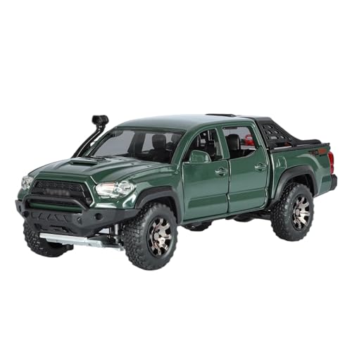 Geeignet Für Tacoma Pickup 1:32 Metallmodell Druckguss Sound Und Licht Simulation Sammlergeschenk(Green) von AQMUZE