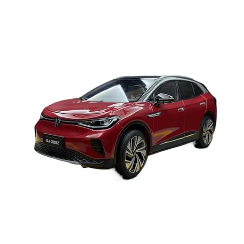 Geeignet Für Volkswagen ID4 ID.4 CROZZ SUV 1/18 Druckgusslegierung Modell Simulation Sammlung Dekoration(Red) von AQMUZE